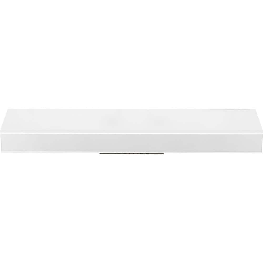 Breeze I 36 in. Convertible Under Cabinet Range Hood with Lights in White