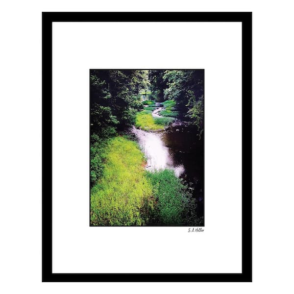 VENICE BEACH Collections Heller Photography SUMMER CREEK Framed Printed Photograph by Steven A. Heller Nature Poster Art Print 18 in. x 14 in.
