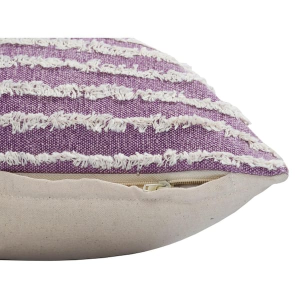 Extra Long Lumbar Throw Pillow in Kelp Lavender – Color Caravan