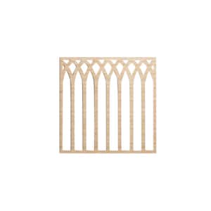 11-3/8 in. x 11-3/8 in. x 1/4 in. Alder Small Cedar Park Decorative Fretwork Wood Wall Panels (20-Pack)