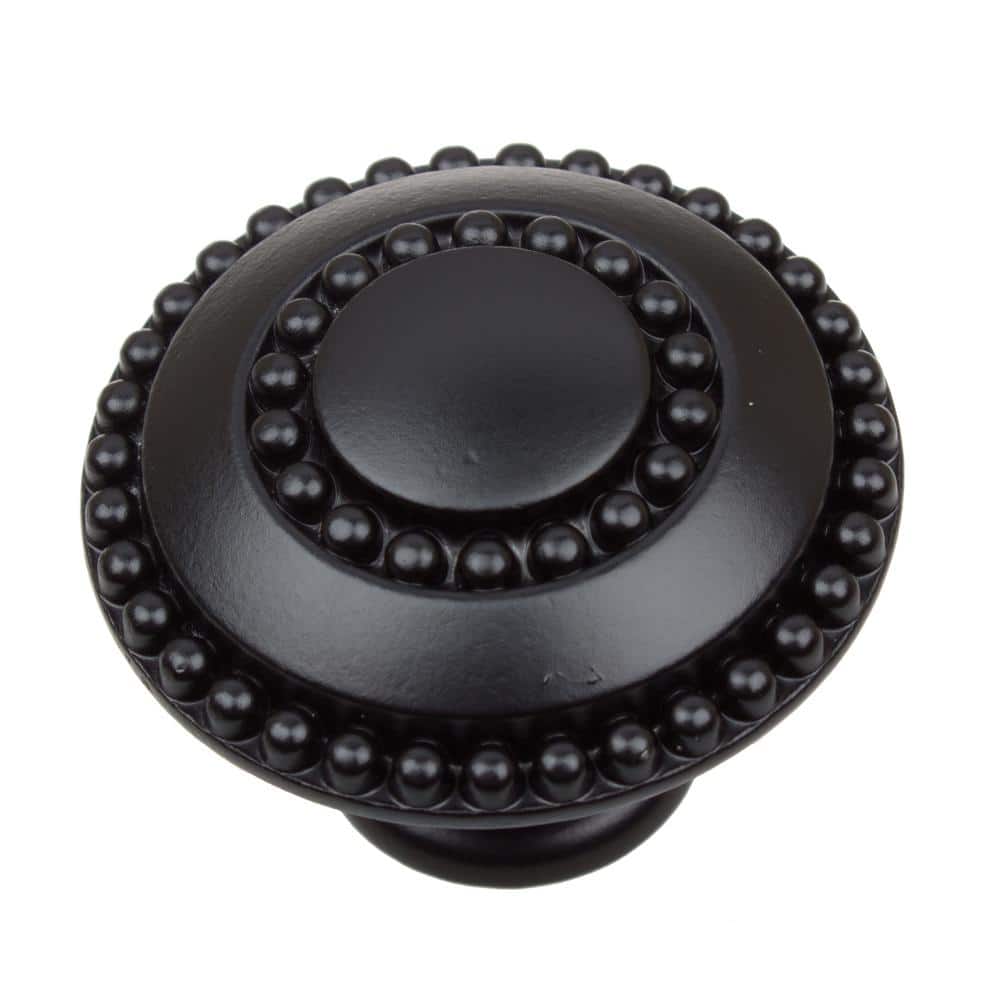 1-3/8 in. Dia Matte Black Round Celtic Medallion Cabinet Knob (10-Pack) price history on PriceWatchPro