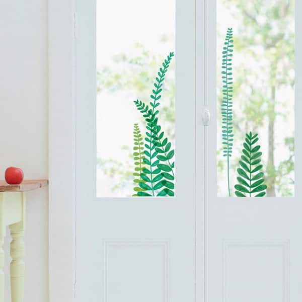 Nouvelles Images Multi-Color Fern Themed Wall Decal