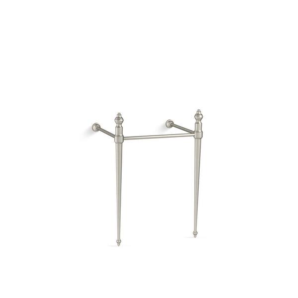 KOHLER Memoirs Console Table Legs in Vibrant Brushed Nickel