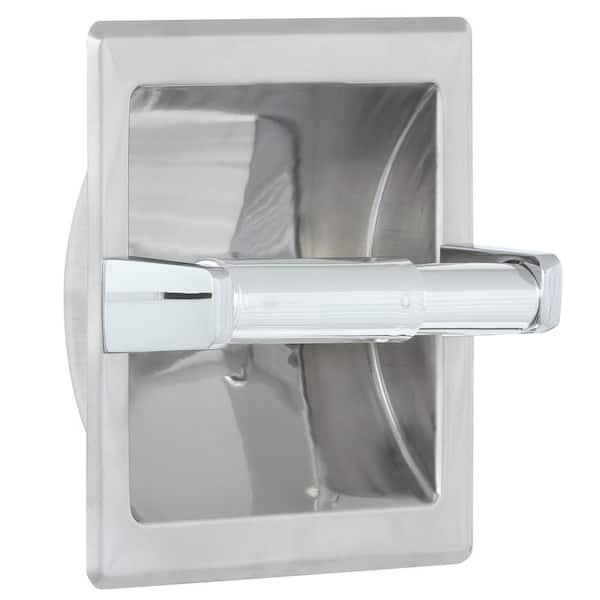 Franklin Brass Futura Recessed Toilet Paper Holder in Chrome