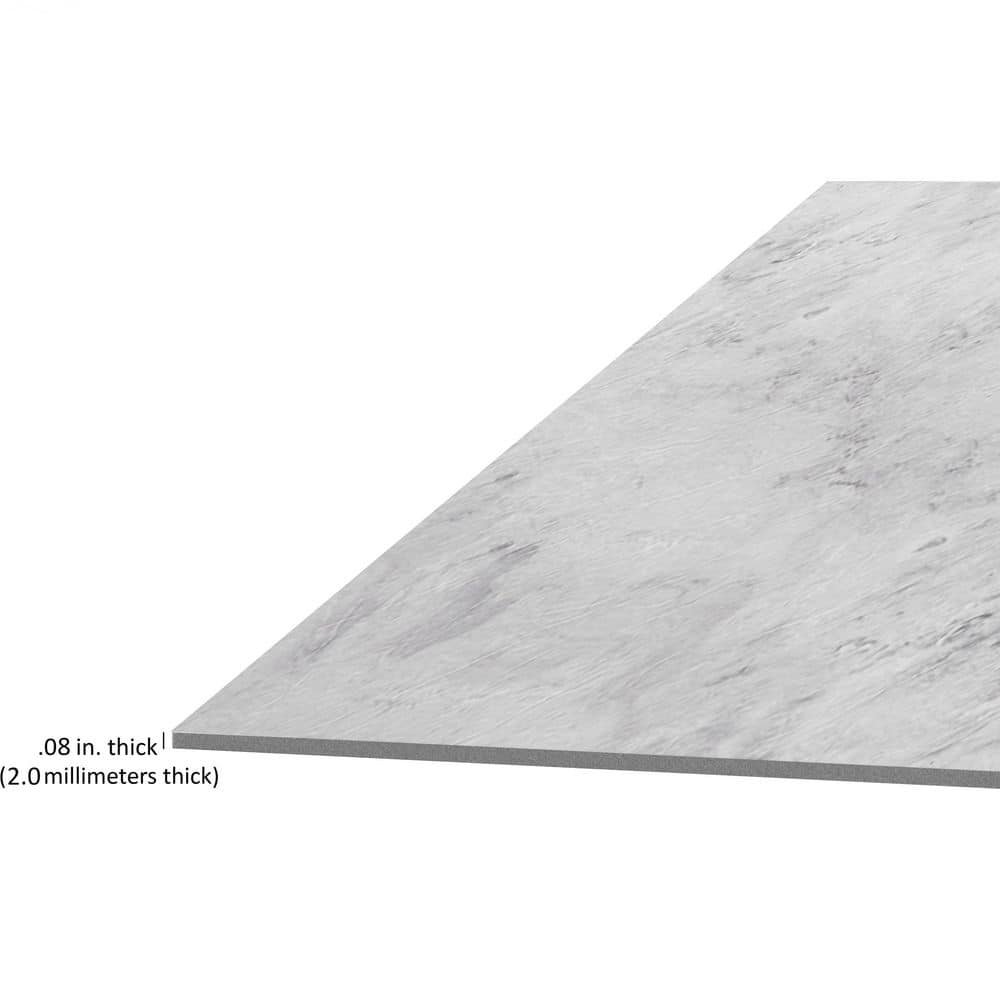Palazzo Quarry Stone 12" x 24" Self-Adhesive Vinyl Floor Tiles