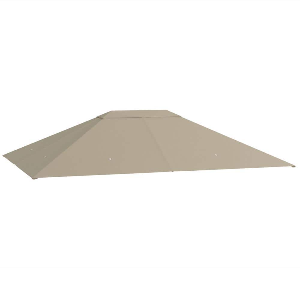 10x13 ft. Gazebo Canopy Replacement, Outdoor Gazebo Cover Top Roof with Ven