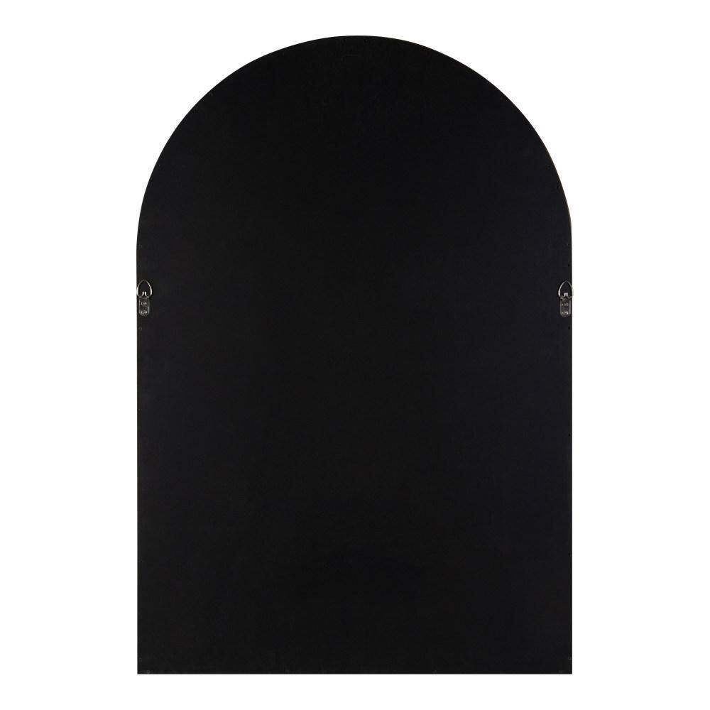 Gray Arched Wood Frame Vanity Mirror, 20 x 30