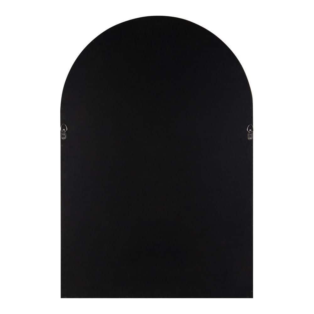 Gray Arched Wood Frame Vanity Mirror, 20 x 30