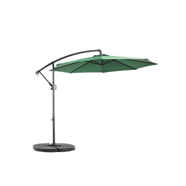 12 x 16 patio umbrella canvas PURPLE LEAF 14x8ft Double-sided Rectangular Garden Table Umbrella with Base, Grey