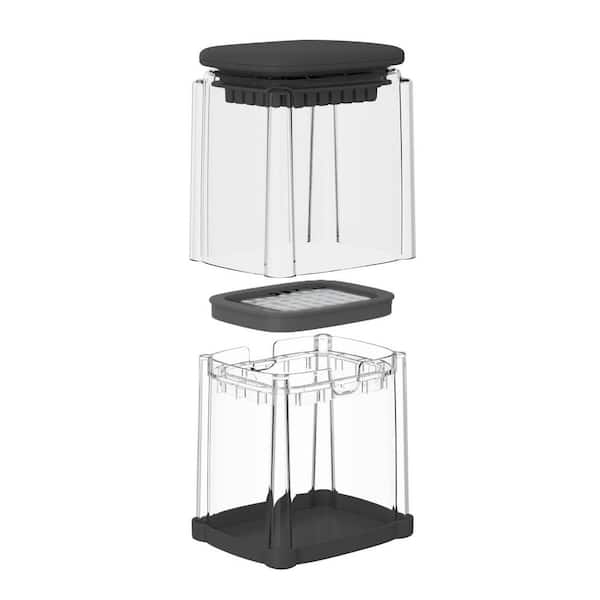 Stainless Steel French Fry Cutter with 3/8 in. Blade, Vegetable Chopper Dicer for Potatoes Carrots Onions