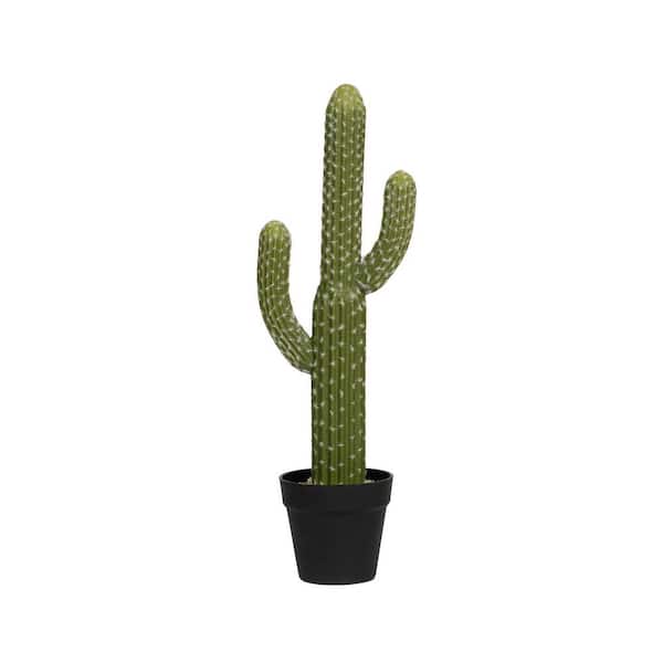 PotteryPots Cactus Saguaro 24.18 in.H Green Color Planter-made of