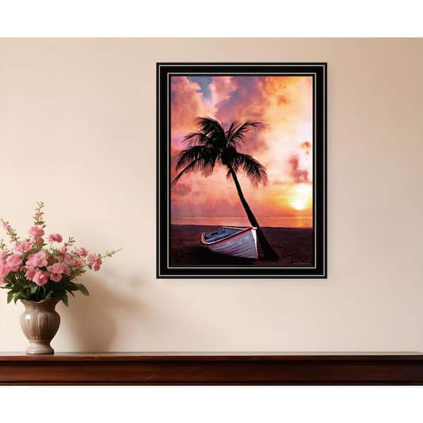 1 Piece Framed Graphic Print Nautical and Beach 18.00 in. x 14.00 in.