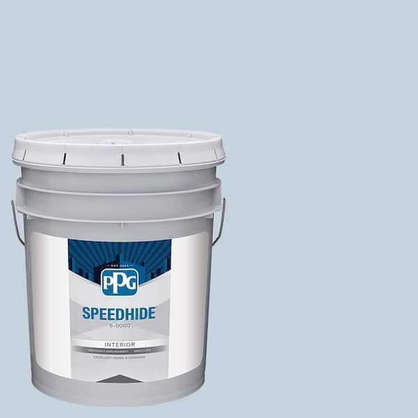 SPEEDHIDE 5 gal. PPG1159-2 Calm Sea Semi-Gloss Interior Paint