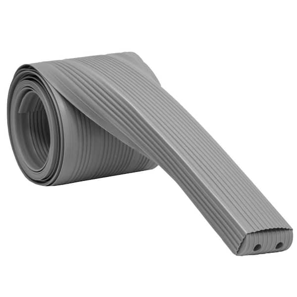 Extreme Max High-Impact Cut-To-Fit Boat Trailer Bunk Wrap with End Caps-2 in. x 4 in. x 24 ft. Roll, Gray