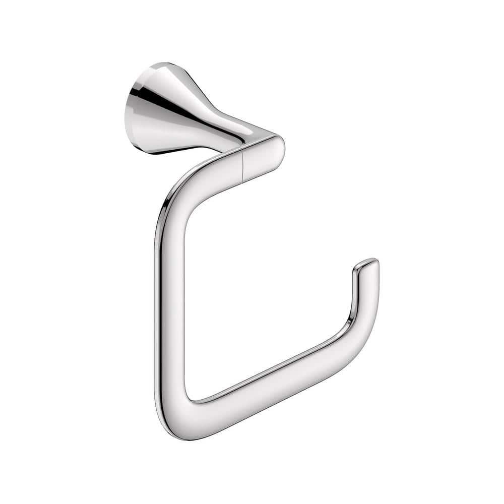 Polished Chrome Wall Mounted Towel Ring