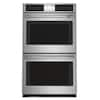 Cafe 30 in. Smart Double Electric Wall Oven with Convection Self ...