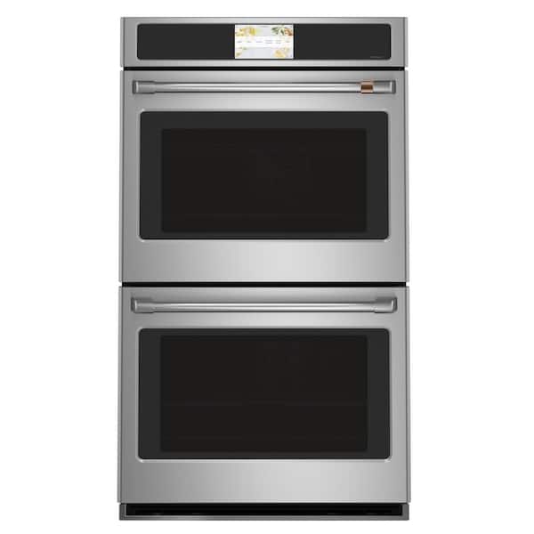 Cafe Professional Series 30 Smart Built-in Convection French-Door Double Wall Oven Stainless Steel