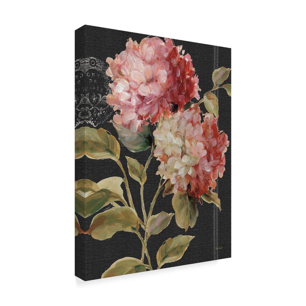 Harmonious Hydrangeas Pink Floral Canvas Art
