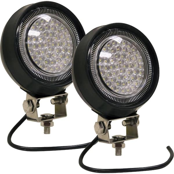 Buyers Products Company 54-Clear LED Sealed Rubber Flood Light (2-Pack)