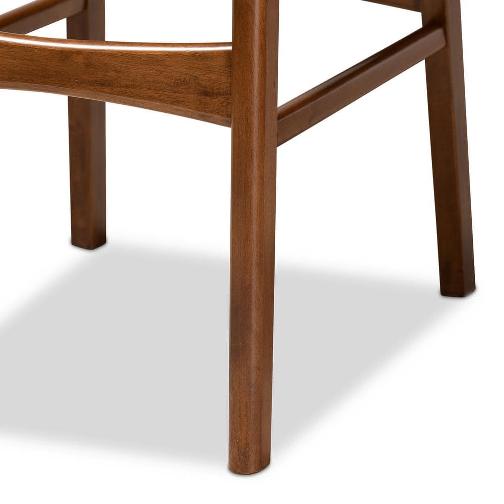 Katya Adjustable Gray Wood Bar Stool Set