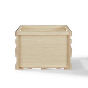 Square Vinyl Record Storage Crate