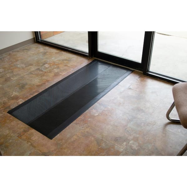 ClimaTex Indoor/Outdoor 27 in. x 96 in. Rubber Runner Mat 9A-110-27C-8 -  The Home Depot