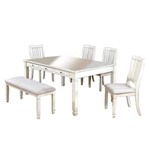 Kaliyah Antique White Table Set