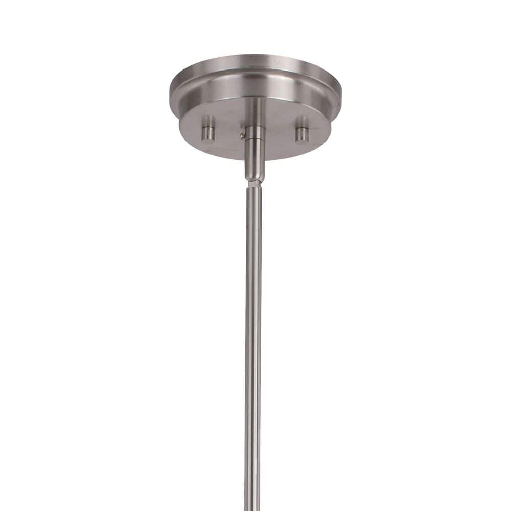 Satin Nickel 25'' Globe Chandelier with Dark Accents