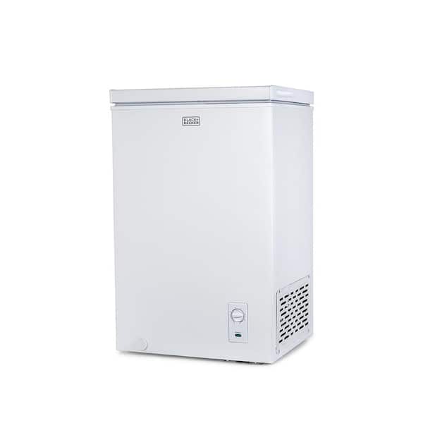 2.0 cu. ft. Manual Defrost Compact Chest Freezer with Removable Storage Basket in White