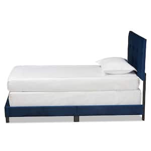 Caprice Navy Blue and Black Bed