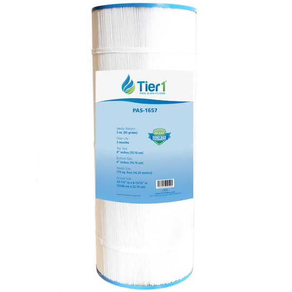 Tier1 23.18 in. x 9.87 in. 40 sq. ft. Pool and Spa Filter Cartridge for Hayward CCX1750-RE, X-Stream, Clearwater II, PXST175