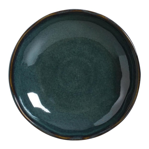 PORTO BRASIL 35.66 fl. oz. Oceano Dark Blue Stoneware Pasta Bowl (Set of 6)