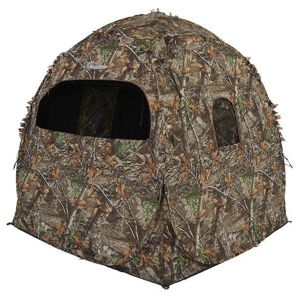 Ameristep AMEBL1002 Doghouse Camouflage Hunting Ground Blind for sale online 