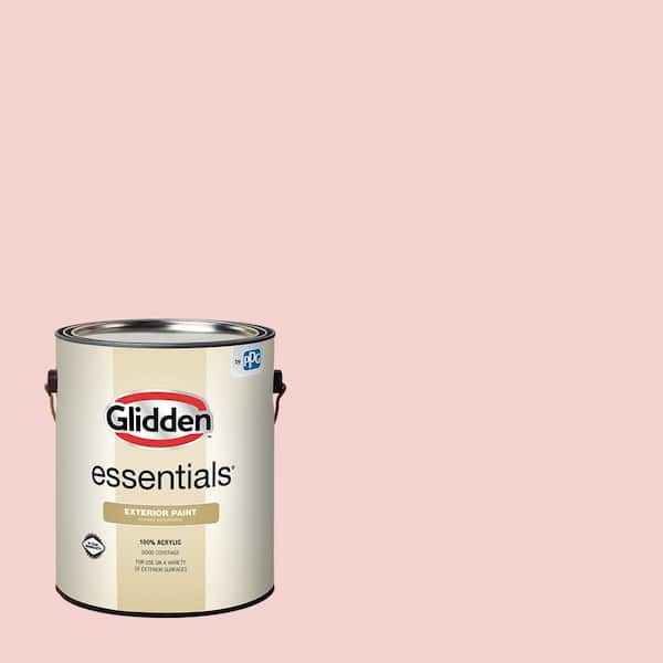 Glidden Essentials 1 gal. PPG1187-2 Adorbs Semi-Gloss Exterior Paint ...