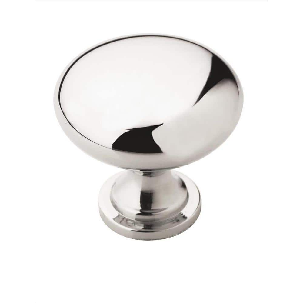 Edona Polished Chrome Round Cabinet Knob Multipack