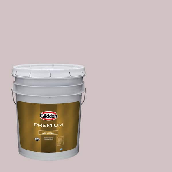 Glidden Premium 5 gal. #PPG1047-4 Ancestral Satin Exterior Latex Paint