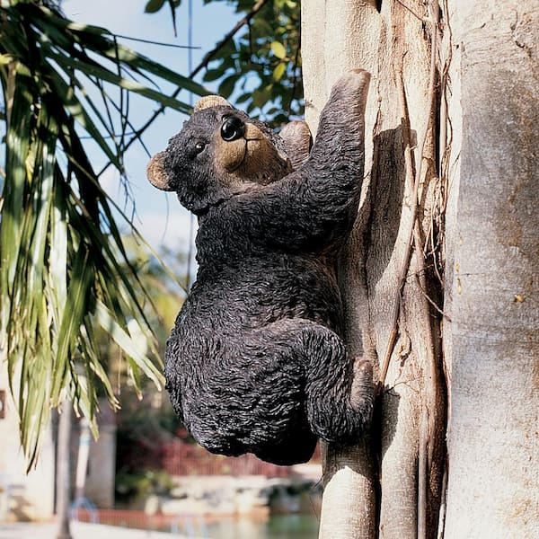 Design Toscano 13 in. H Yonva the Climbing Bear Sculpture NG33988