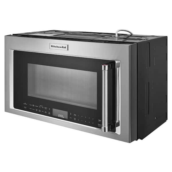 KitchenAid 30-inch, 1.1 cu.ft. Over-the-Range Microwave Oven with Whis