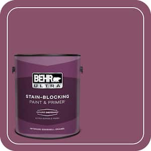 1 gal. #M120-7 Raspberry Crush Extra Durable Eggshell Enamel Interior Paint & Primer