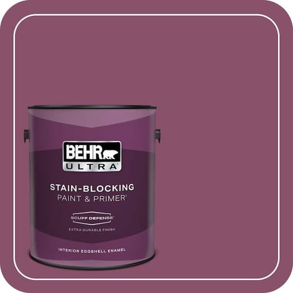 BEHR ULTRA 1 gal. #M120-7 Raspberry Crush Extra Durable Eggshell Enamel Interior Paint & Primer
