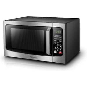 1.2 cu. ft. in Stainless Steel 1100 Watt Countertop Microwave Oven with Humidity Sensor and Eco Mode