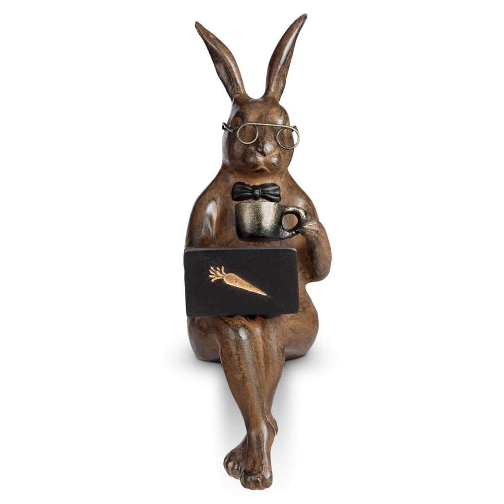Bunny Ledge Sitter Garden Statue