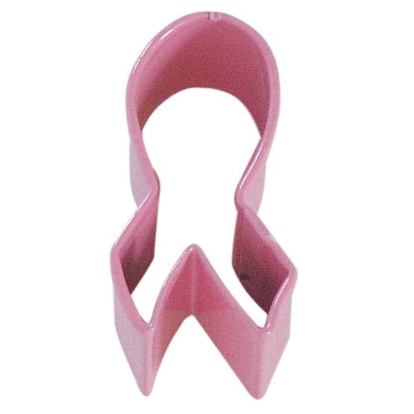 CybrTrayd 12-Piece Mini Ribbon Pink Polyresin Cookie Cutter/Cookie Recipe