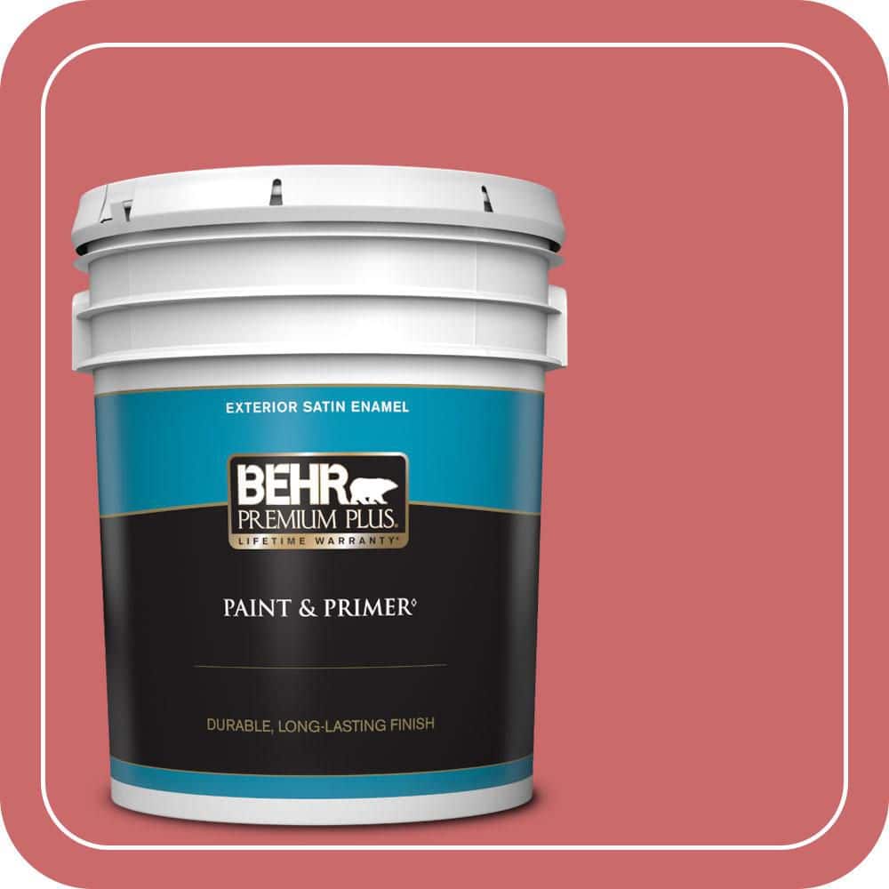 5 gal. #MQ4-2 Strawberry Wine Satin Enamel Exterior Paint & Primer price history on PriceWatchPro