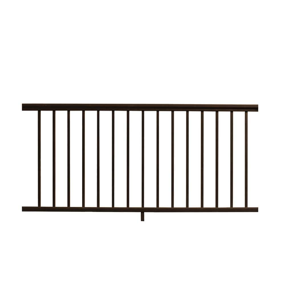 Allure 72 in. x 36 in. Bronze Aluminum Preassembled Railing Kit price history on PriceWatchPro