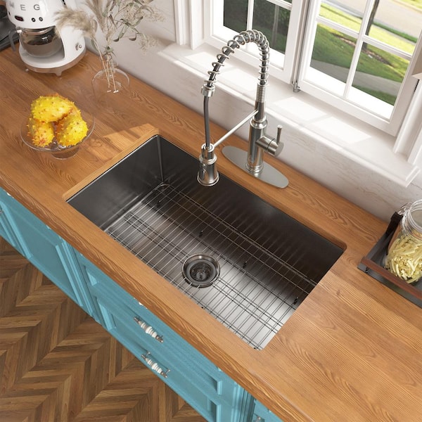 Black kitchen sink drainer hot sale