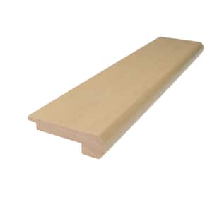 Wormy 0.375 in. Thick x 2.78 in. Wide x 78 in. Length Hardwood Stair Nose