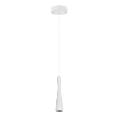Aspen Creative White 63004S-2 Small LED Flush Mount Finish with Glass Shade 