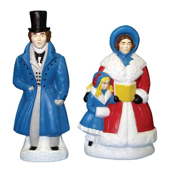 General Foam 38 in. Caroler Statue Set