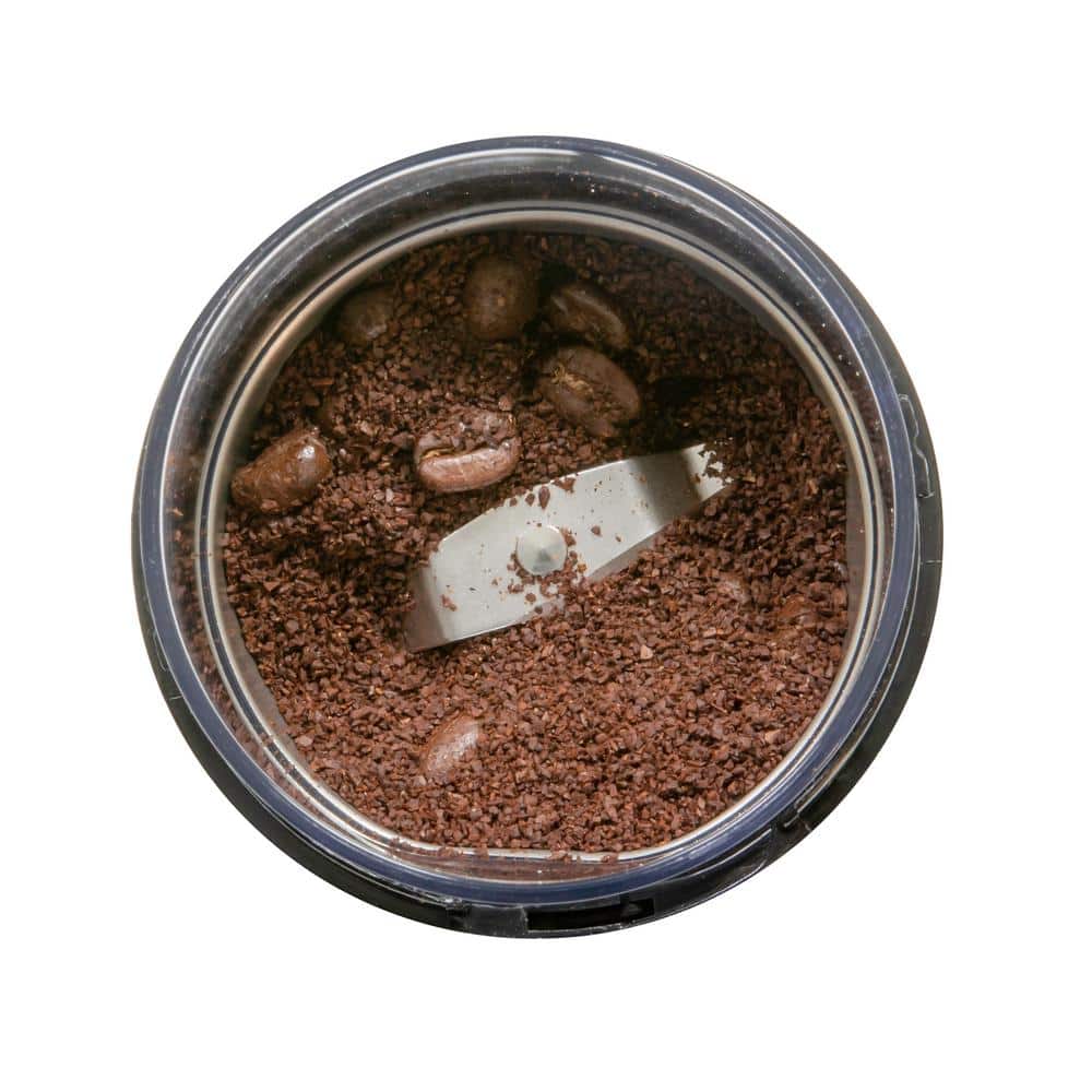 HomeCraft Stainless Steel Electric Coffee Grinder with Blade